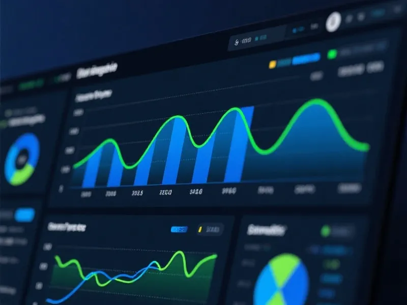 走势图表分析界面